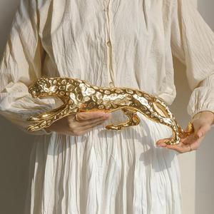 골드 퓨마 러블장식품 거실인테리어 소품 오브제 개업선물