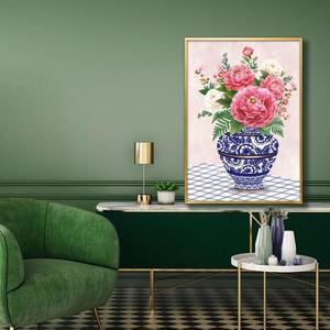 목단 그림 러블액자 A2 PEOVA3