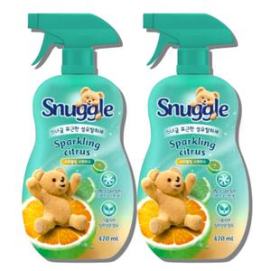 스너글 섬유탈취제 470ml 2개 스파클링 시트러스