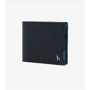 [NS홈쇼핑][헤지스ACC] 네이비 퍼피로고 배색 포인트 반지갑 HJWA5E381N[35130711]