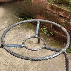 주물그리들 받침대 그릴 화로대 냄비 생선 플레이트 난로 오덕 낮은 화덕 고리 22형 무쇠