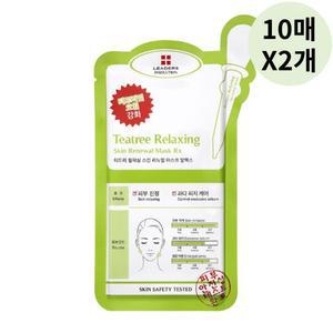 리더스 티트리 릴랙싱 피부  마스크팩 추천 20매