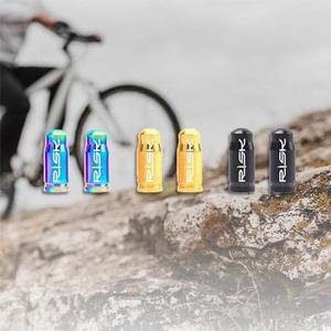 [RGK734QQ]OC1111 자전거 티타늄 프레스타 밸브캡 2P