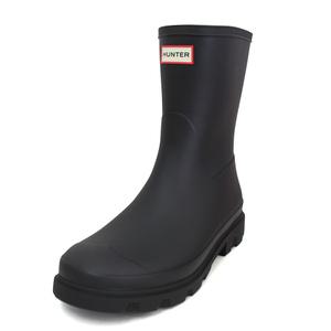 헌터 다운포어 숏 남성 패션 레인부츠 장화 장마 블랙 HFRM0002251-BLK