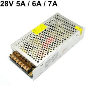스위칭 전원 공급 장치 소스 변압기, CNC 3D 인쇄용, 28V, 5A, 6A, 7A, 140W, 170W, 200W, AC DC SMPS, 110