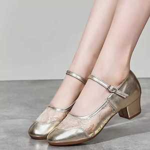 재즈 댄스화 구두 라인댄스신발 탱고 살사 라틴 사교 연습 여성용