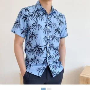 [모로엠] 남자 야자수 리조트셔츠 DMG-SHA-Q4174615