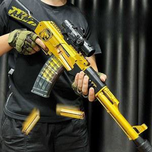 AK47 너프건 M416 소 전동 탄피배출 발사 소프트 기관