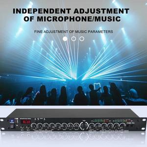 전문 사전 리버브 이펙터 디지털 오디오 프로세서 KTV 마이크 비명 방지 리버버 믹서 Intellig