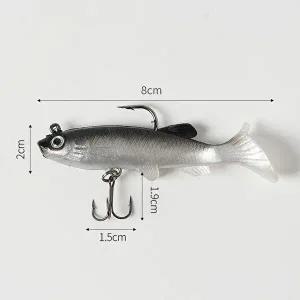 루어 지그 갈치 배스 낚시미끼 웨이트훅 쉐드웜-WFGUHHM