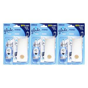 그레이드 화장실용 방향제 터치후레쉬 본품 크린린넨 x 3개