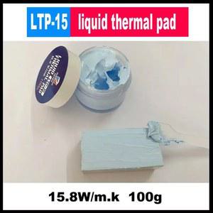 써멀패드 LTP 15 스마트폰 CPU GPU IC 노트북 PS5 용 액체 열 패드 사용하기 쉬운 그리스 8W 10g 20g 30g 50g 100g