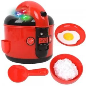 에그앤쿡 멜로디 밥통 소꿉놀이 빨강 5541 계란후라이 밥모형 주방 음식 모형 소품/소꿉놀이 역할놀이