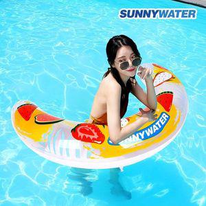 [케이에스몰]써니워터 워터스틱 튜브_알로하 물놀이 여행 휴가 수영장 바다 파도타기 성인 유아 의자..