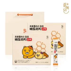 설혜담 프로폴리스 담은 배도라지스틱 30포 x 2박스 + 고급쇼핑백증정2개