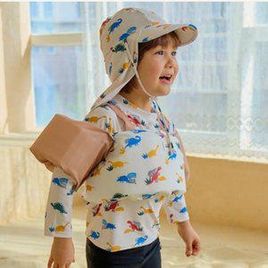 어린이 아동 티라노 구명조끼 수영장 물놀이 암링 팔 (WFHYBMP)