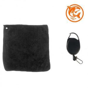 골프 소품 필수 골프공닦는수건 검정 연습용 (3sSeF)