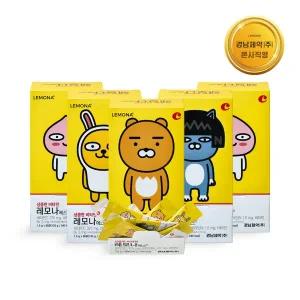 [레모나][경남제약] 상큼한 비타민 레모나 에스산(S산) 1.5g 90포 5개 - 카카오프렌즈