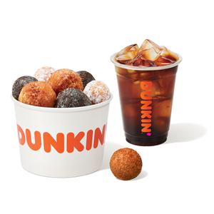 [던킨] 아메리카노(S)+먼치킨 10개입
