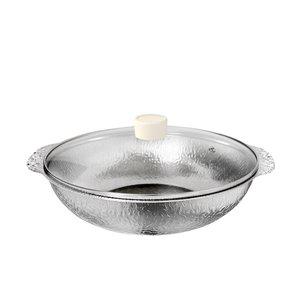 나리히라 IH 스텐304 통3중 샤브 전골냄비 24cm (뚜껑포함)