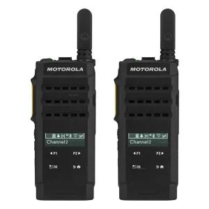 모토로라 SL2M 슬림형 디지털 무전기 2대세트