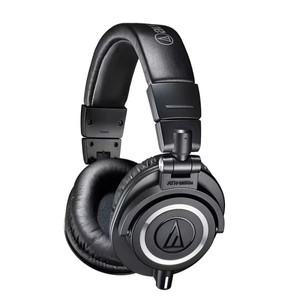 Audio-Technica ATH-M50X 프로페셔널 스튜디오 모니터 헤드폰은 탈부착 가능 케이블로 평판이 좋은 전문가