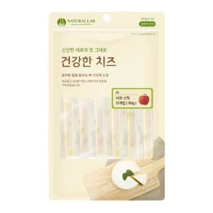 네츄럴랩 건강한치즈 사과 스틱 100g 강아지간식