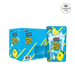 쟈뎅 까페리얼 블루레몬 에이드 230ml 10개 편의점 파우치 아이스 음료