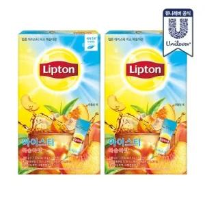 립톤 아이스티 스틱 복숭아 14g 20T 2개