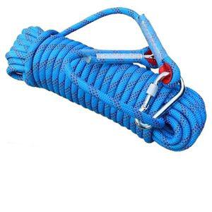 자일로프 암벽등반 30m 두꺼운 실외안전로프 밧줄 암벽 선박 작업 등산용로프