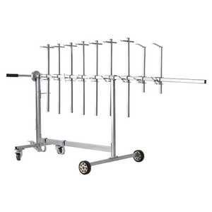 차량 도색 거치대 범퍼 페인트 받침대 건조 선반