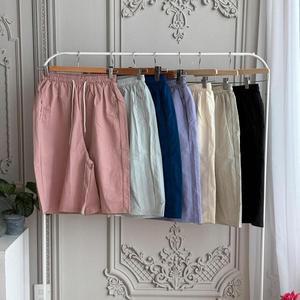 남성 와샤 7컬러 와이드 반바지 5부 버뮤다