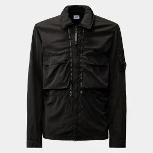 오늘출발 시피컴퍼니 남성 크롬-R 후드 오버 셔츠 블랙 16CMOS013A 005904G 999