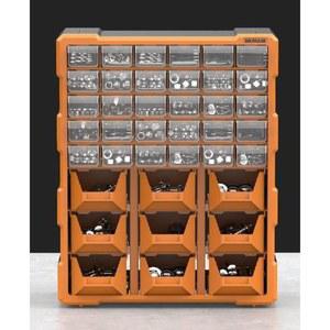 서랍형 부품박스 칸막이 공구 38칸 스 지 24칸 수리 사각 서랍형부품박스 볼트 철제