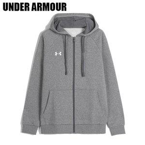 [언더아머] 남성 라이벌 플리스 풀집 후드집업 1379767-025