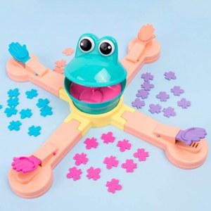 개구리 벌주기 게임 6세 작용 상호 깨기 부모 자녀 622085 귀여운 터뜨리기