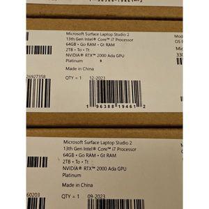 MICROSOFT 마이크로소프트 14.4 SURFACE 노트북 [세금포함] [정품] LAPTOP 랩탑 스튜디오 2 Intel i7-13800