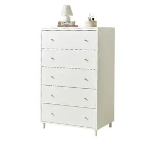 속깊은 5단서랍장 안방 오단 속옷장 5칸 900 화이트