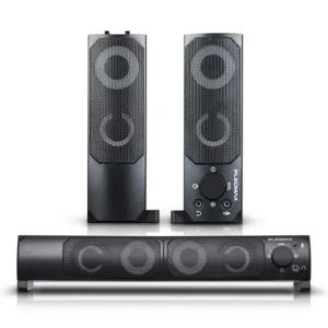 플레오맥스 사운드바 스피커/가정용/가정/학교/수업용/교실/교실용/TV/유선/USB/PC/고음질/카페/매장용