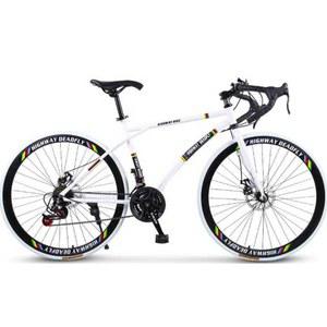 성인 스피드 사이클로 바이크 돌았다. 코너를 남여공용 로드 초경량 솔리드 변속하고 타이어를