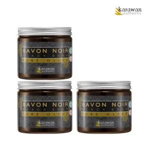 카라완 직수입 어센틱 사봉 느와르 블랙솝 200g 3개 (사용기한 2026년 4월)