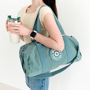 끄레앙 빅사이즈 요가 헬스 남녀공용 운동가방 여행용 보스턴백 8587N