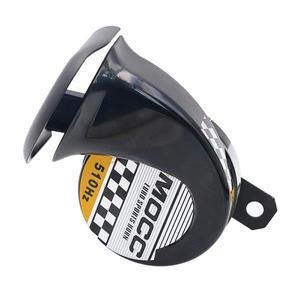 시끄러운 범용 바이크 오토바이 경적 싱글 톤 전기 달팽이 자동차 트럭 차량용 12V 에어혼