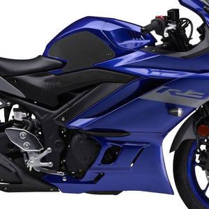 R3 니그립패드 야마하 YZF R25 YZFR3 2019-2023 사이드 탱크패드 보호대 스티커 데칼 가스 니그립 수축 패