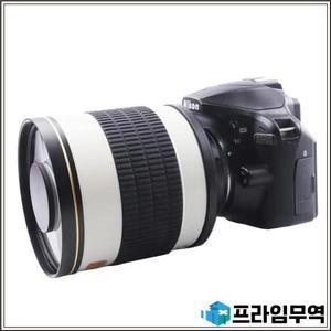 500mmF6.3 망원 반사 수동 렌즈는 Canon Nikon Sony Pentax Olympus Macro4/3 E Fujifilm Minolta에 적용