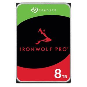 SEAGATE IRONWOLF 8TB PRO 네트워크 연결 HDD ST8000NT001 CMR 캐시 RAID 5인치 6GB SATA 256MB NAS 스토리지용 내장 엔터프라이즈 200RPM