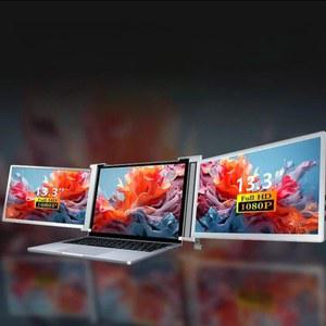 모니터 노트북 트리플스크린 듀얼 Tianleyang 윈도우 듀얼 와이드 17 근무