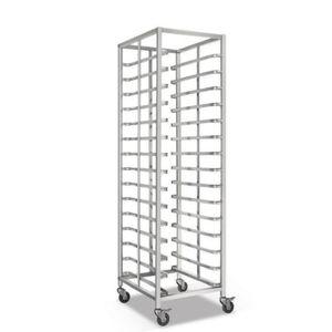 제빵용 트레이 카트 12단 건조 정리대 제빵렉 사각튜브형 오븐랙