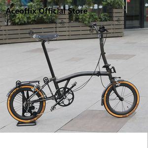 바이크스 프로 경량 접이식 라이저바 미니벨로 블랙 DDZK 자전거