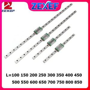 ZEXEF 9MM 리니어 500 블록 SS 400 에어라인 CNC 프린터 MGN9C 스톱 350 가이드 3D 100 MGN9H 또는 200 300 600MM 레일 MGN9 450